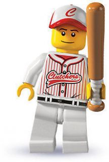 lego baseball player in LEGO