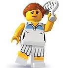 Lego 8803 Minifigures Collection Series 3 # 10 TENNIS PLAYER