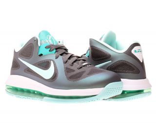 Nike Lebron 9 Low Easter Dark Grey/Mint Candy Mens Basketball Shoes 