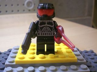 CUSTOM LEGO ****HALO 4**** MASTER CHIEF WITH WEAPONS