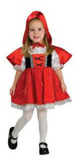 Toddler Girls Pumpkin Junction Little Red Riding Hood Dress Costume