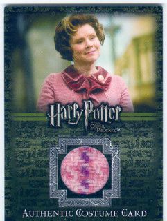 Harry Potter Order Of The Phoenix Costume Card C10 Dolores Umbridge 