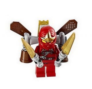 LEGO NINJAGO KAI ZX MINIFIG with JET PACK minifigure red ninja NEW