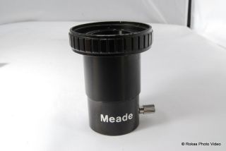 Meade Telescope T mount adapter Used for 0.965 inch eyepiece