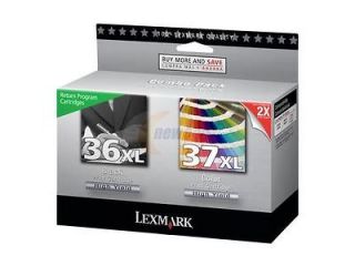 Lexmark ink cartridges 36/37 XL combo pack #36XL #37XL 18C2249 SHIPS 