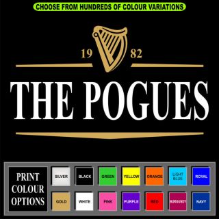 the pogues shirt in Mens Clothing