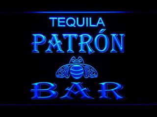 475 b BAR Patron Tequila Neon Light Sign