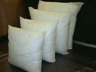 Brand New Pillow Insert Form, Soft Polyester Fill   Various Sizes 