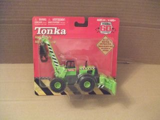   60 th anniversary lime green Mighty Log Skidder 4 inches long 2007 MOC
