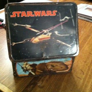 Vintage 1977 Star Wars Metal Lunch Box & Thermos