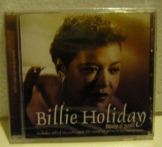 Body & Soul Billie Holiday CD New Sealed Time Music International