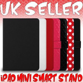   Style Deluxe Folding Smart Stand Folio Case Cover Fits Apple iPad Mini