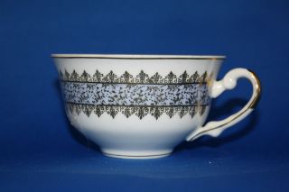 Porcelana Steatita Clara pattern coffee cup fine china made in Brazil