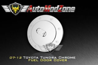 07 12 Toyota Tundra Chrome Fuel Gas Door Cap Cover (Fits Toyota)