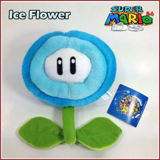 Super Mario Bros Plush Ice Flower Soft Toy Nintendo Stuffed Animal 