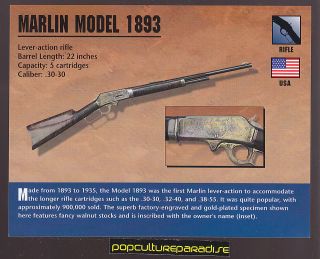MARLIN MODEL 1893 LEVER ACTION RIFLE .30 30 Atlas Classic Firearms Gun 