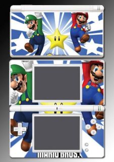   Mario Bros Brothers Luigi Yoshi 3D Land Game Skin #12 for Nintendo DS