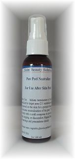 4oz  Post Peel NEUTRALIZER for Glycolic, Lactic & Salicylic Acid After 