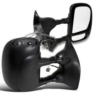 99 04 FORD F250 TRUCK POWER TOWING EXTEND SIDE MIRRORS F350 F450 F550