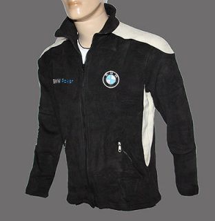 BMW jacket / parka   fleece material,new,black.
