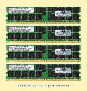   8GB 4x 2GB FITS HP xw9400 ECC REG PC2 5300P DDR2 240pin DIMM Memory