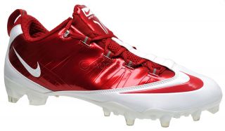 New Nike Zoom Vapor Carbon Fiber Fly TD Mens Football Cleats, Red 