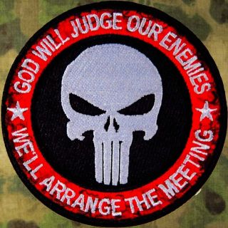 ZOMBIE HUNTER TAC PUNISHER GOD WILL JUDGE OUR ENEMIES~BLOOD SWAT 