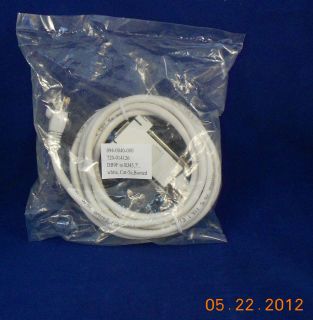 Crossover Cable with RJ45 TO DB9F adapter– 7 foot booted Cat 5E