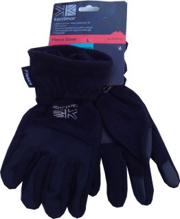 mens karrimor winter fleece gloves cycling walking running size large