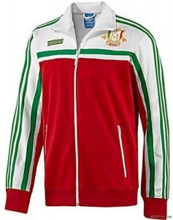 JACKET TRACK ADIDAS VIVA MEXICO SOCCER MENS L NEW 021141 WORKOUT GYM 