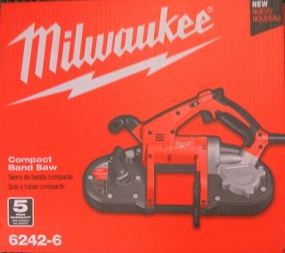 Milwaukee 6242 6 Compact Band Saw with Case