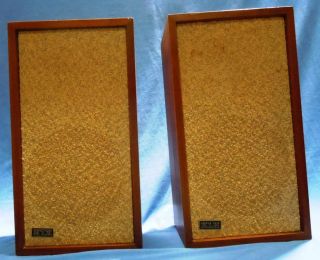 Pair of Refurbished KLH Model 6 Speakers in Good Working Order