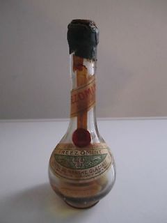   Freezomint Creme De Menthe Glaciale miniature mini liquor bottle 1937