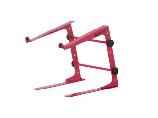   LSTANDS Adjustable Stand Alone Tabletop Laptop Pro DJ Stand   Red