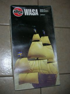 Airfix WASA Series 9 Plastic Model Ship Kit   Made in France   1984