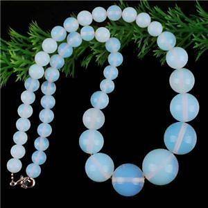 14mm Sri Lanka Moonstone Round Beads Necklace 17