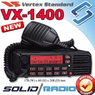 Vertex Standard VX 1400 car mobile radio 100W rx 30kHz 30Mhz, tx 1.6 
