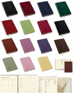 GALLERY LEATHER DESK WEEKLY PLANNER SOFT COVER 2013