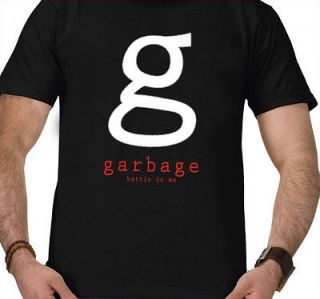 Brand New GARBAGE BATTLE IN ME Album Black T Shirt S M L XL 2XL Sizes 