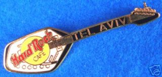TEL AVIV ISRAEL *VOX ORGAN* GUITAR Hard Rock Cafe PINS