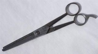 VTG Professional Hair Thinning Scissors TRU EDGE DELUXE 1930s USA 