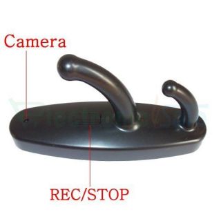 New Motion Detection Spy Clothes Hook Camera Hidden DVR Cam Video 720 
