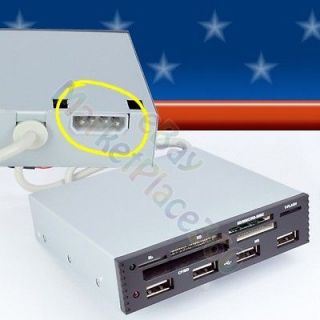 USB 3.0 3.5 INCH INTERNAL CARD READER WITH 1 PORT USB HUB SDHC MMS XD 