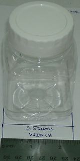 Clear Plastic PET Jar Bottle Container 10 OZ (310ML) Lot Of 24