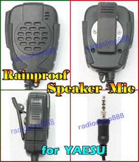 Rainproof Speaker Mic for Yaesu VX 170 VX 6R VX 7R