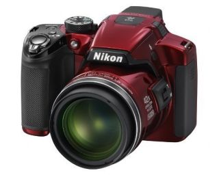 Factory Seal Red Nikon Coolpix P510 16MP 3.0 LCD 42x HD Camera With 