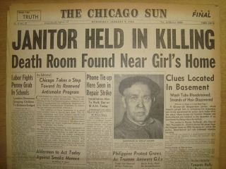 230403WR SERIAL KILLER SUZANNE DEGNAN JANITOR VERBURGH QUESTIONED 1946 