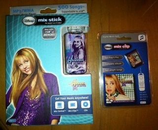   STICK & MIX CLIP Hannah Montana (1 GB) Digital MUSIC Player   /WMA