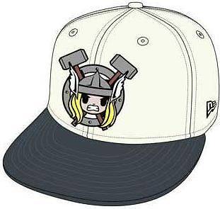 Tokidoki x Marvel New Era 59Fifty Cap Hat   THOR Madness Baseball Cap
