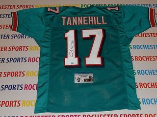   autographed signed Miami Dolphins Jersey TANNEHILL HOLO & GTSM